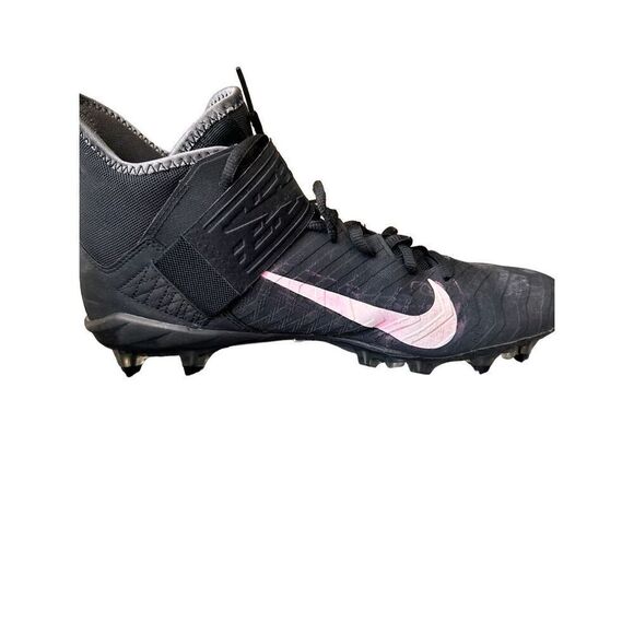 Nike Alpha Cleats Black and White - Picture 14 of 15